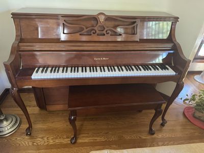 1980 Charles Walter Beautiful Upright Piano