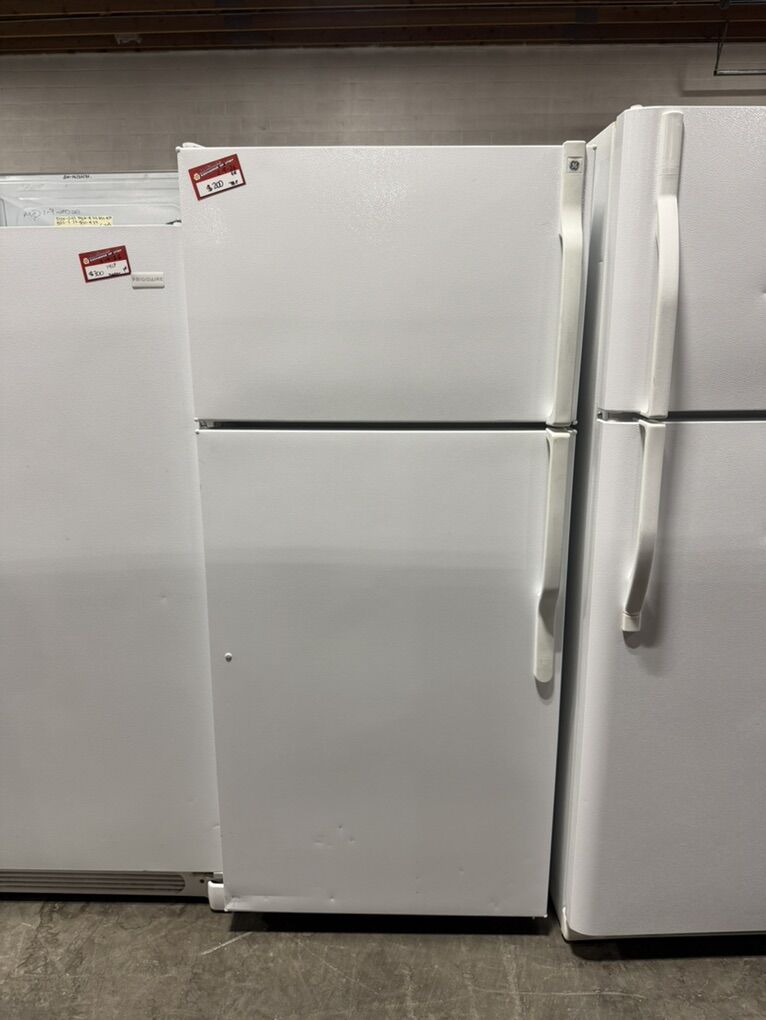 HUGE DEALS NOW! GE TOP AND BOTTOM FRIDGE