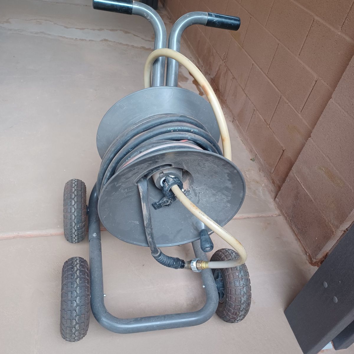 Heavy Duty Hose Roll Cart