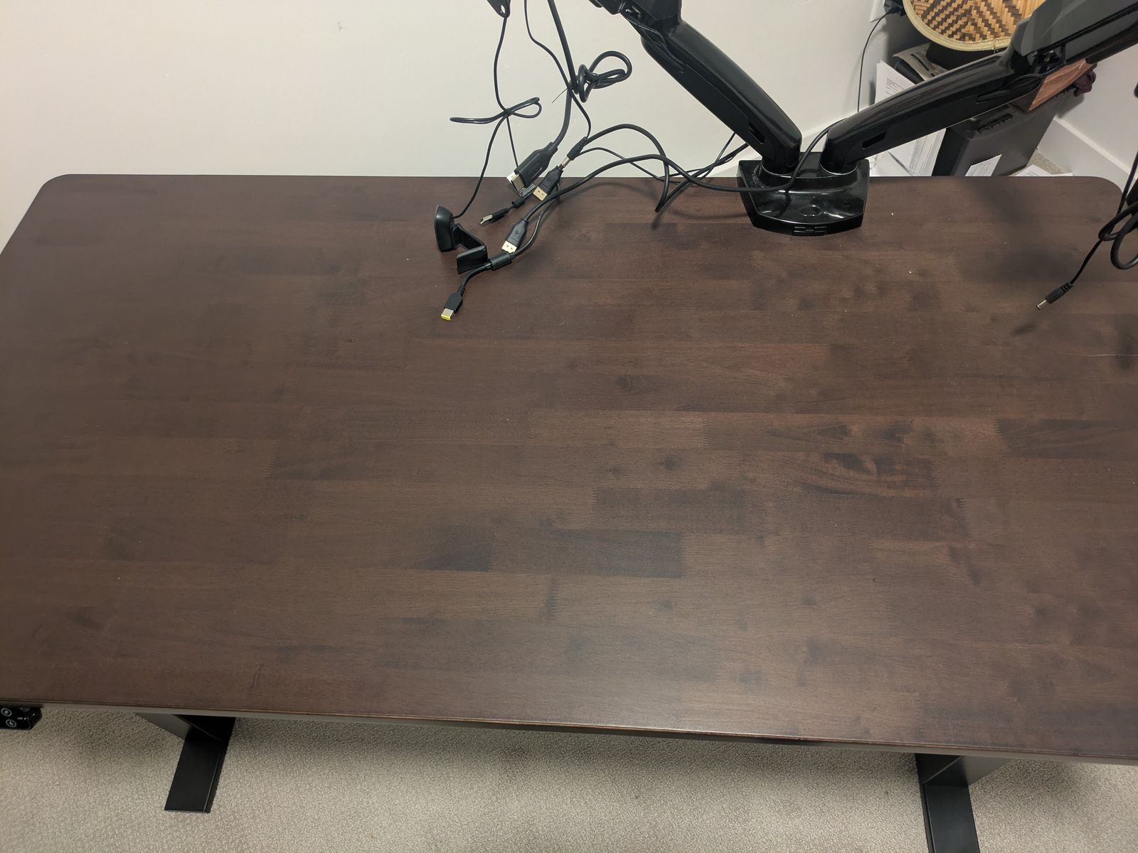 Rubberwood Desk Tops