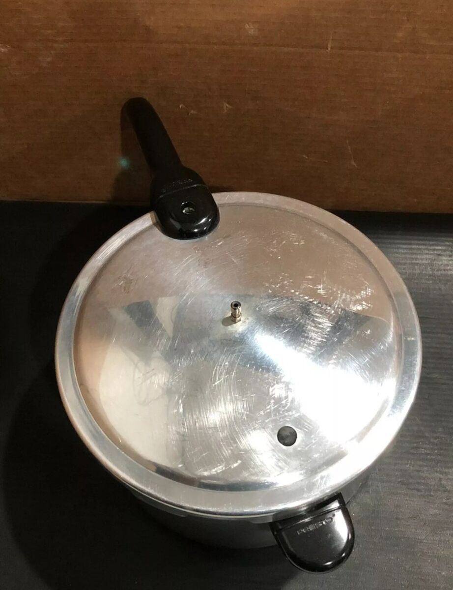 PRESTO PRESSURE COOKER, 409A - 6 QT STAINLESS STEE
