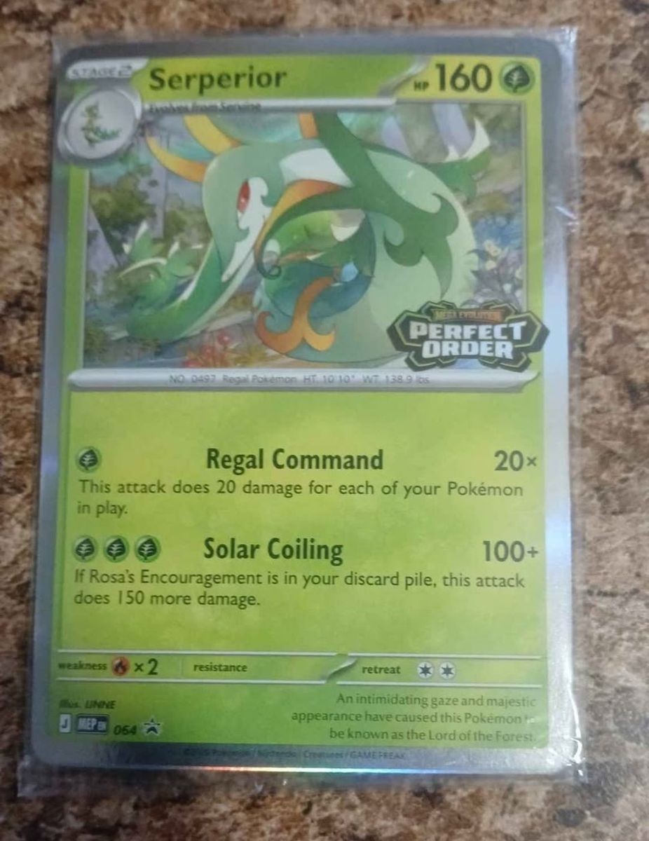 pokemonsealed Perfect Order prerelease staff promo