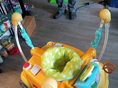 Fisher-Price Learn with Me Zebra Walker - Interactive Baby Activity Walker