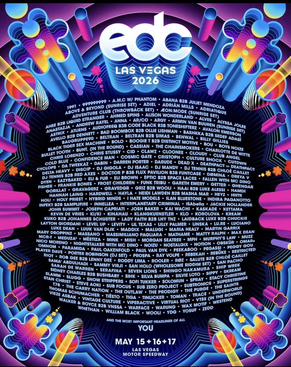 EDC VIP TICKET