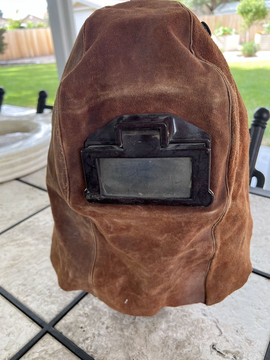Huntsman Leather Welding Helmet