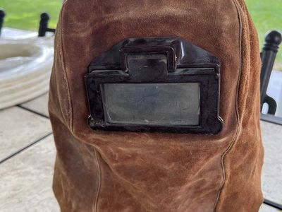 Huntsman Leather Welding Helmet