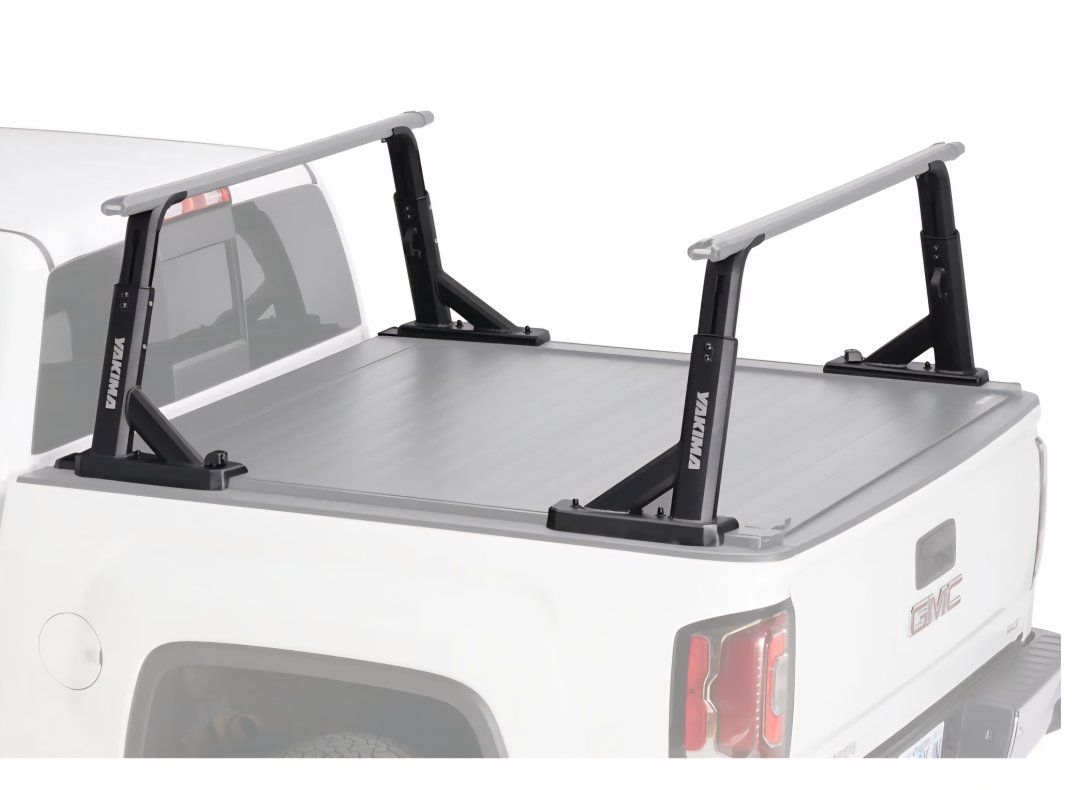 Yakima OverHaul HD Adjustable Truck Bed Rack System with HD Bars - Black