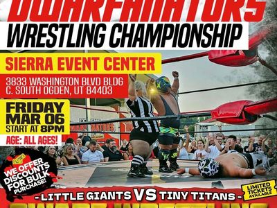 Dwarfanators - Ogden - 8 PM - 3/6/26