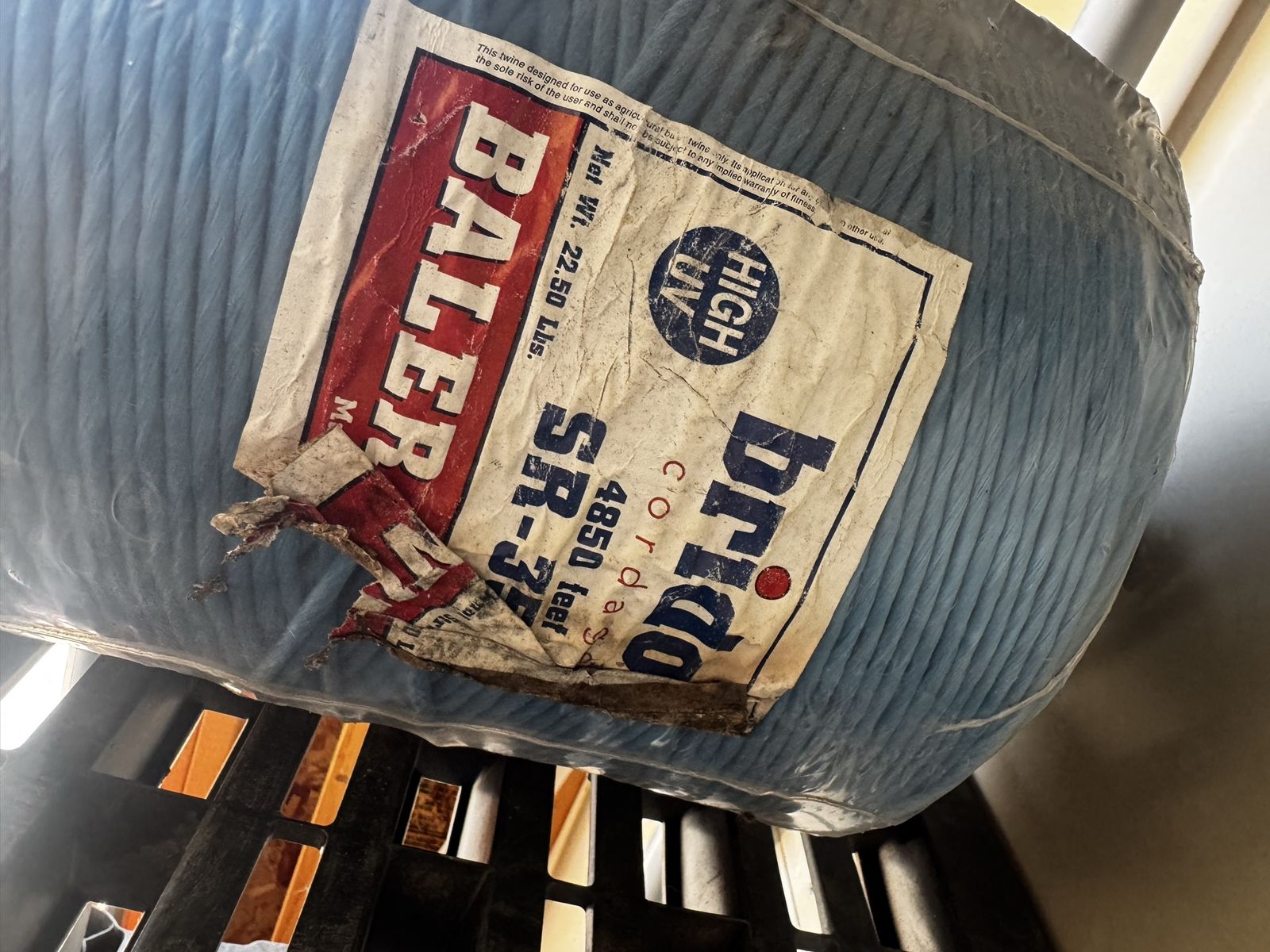 Brico SR-35 Baler Twine 4850 Feet High UV Blue - 22.50 Lbs