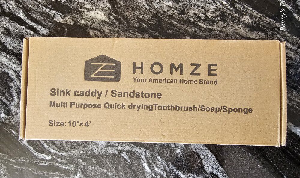HOMZE Sink Caddy / Sandstone