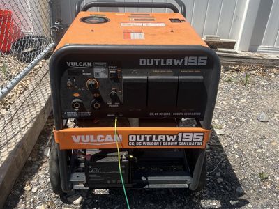 Vulcan outlaw 195 welder generator