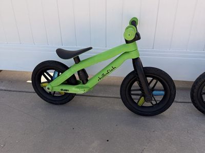 Chillafish - Green Toddler Push Bike