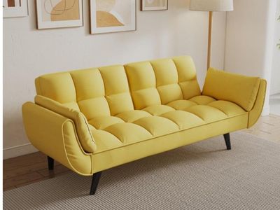 Brand New In Box - MUSSTUFIC 74" Convertible Sofa Bed