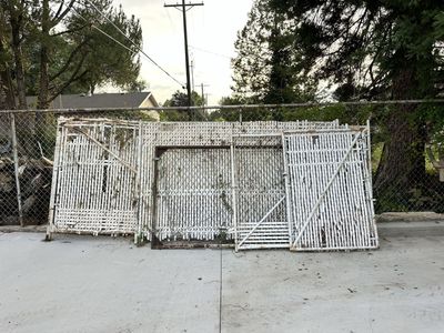 Welded steel gates for free or Scrap