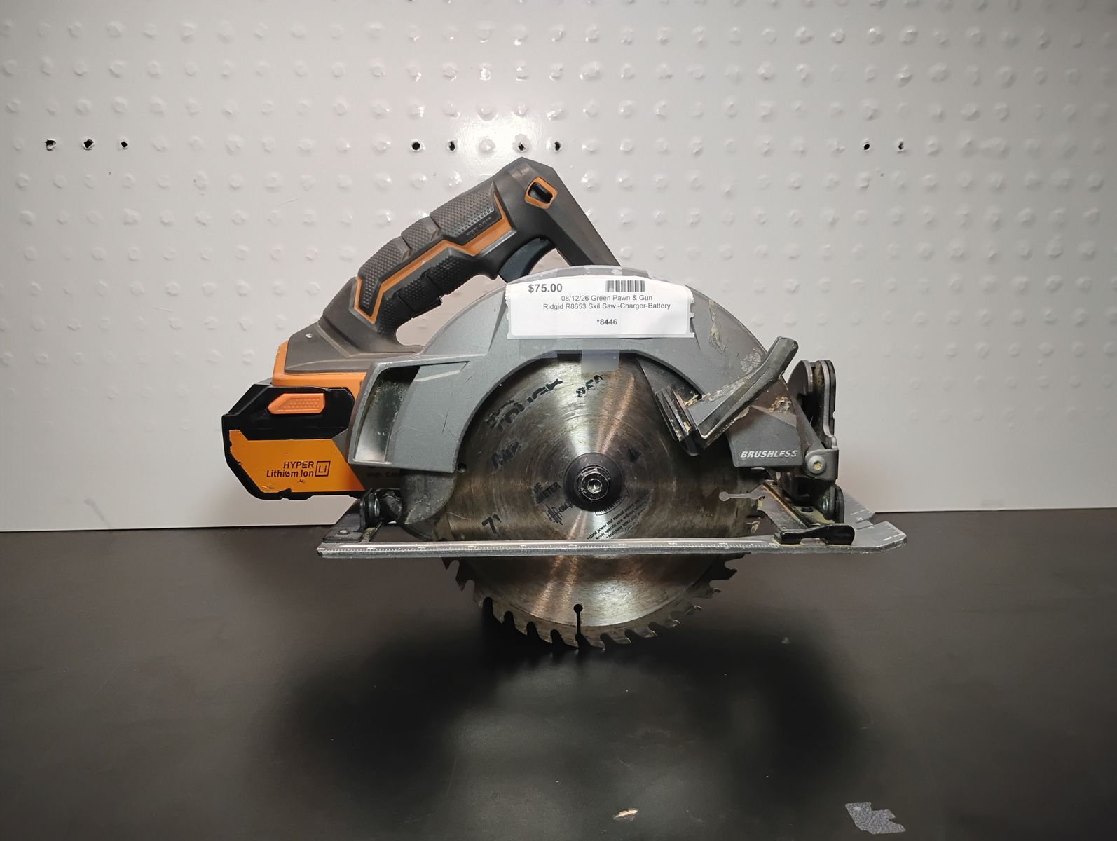 RIDGID R8653 18V 7-1/4 Cordless Circular Saw w/ Battery / Charger