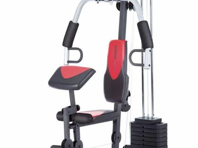 Weider 2980 X Home Gym System with 80 lb Weight Stack and 5 Workout Stations