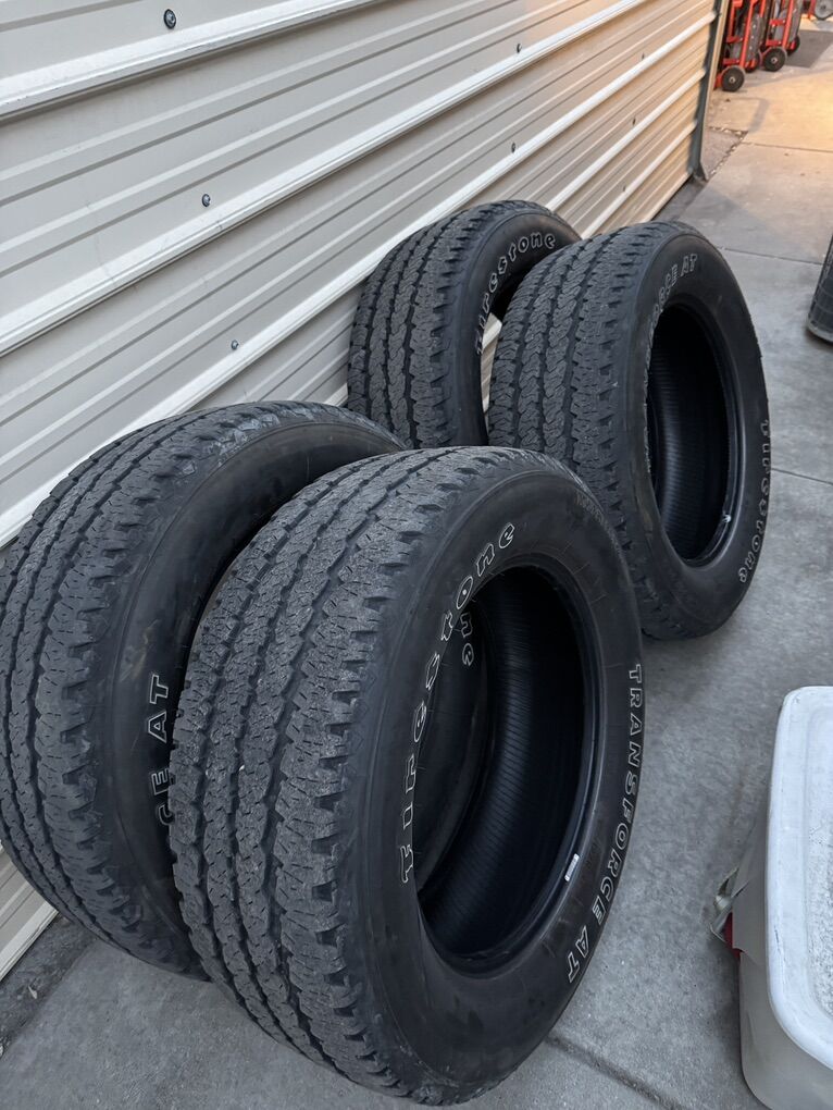 Set Of 4 Firestone Transforce AT LT 285/60R20 85%