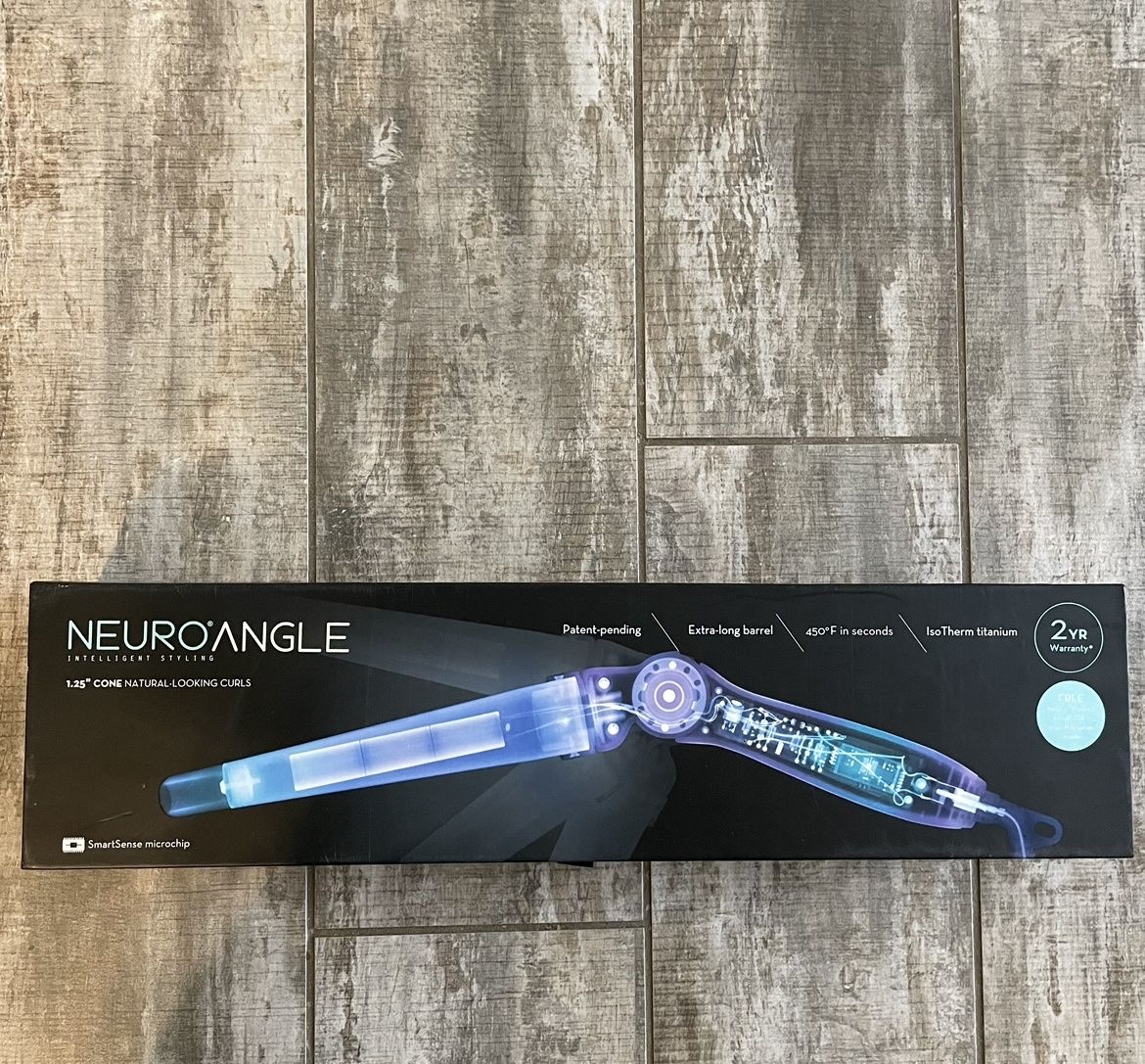 NEURO ANGLE Intelligent Styling 1.25" Cone Curling Iron Paul Mitchell iron 