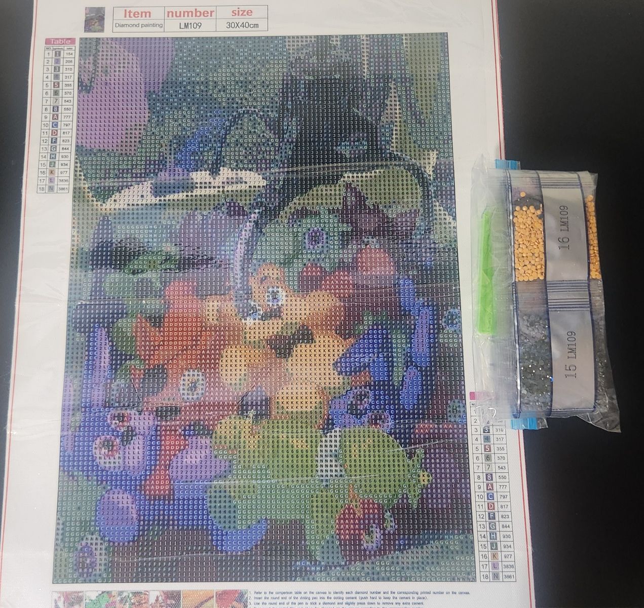 Five nights at freddy's claw machine Diamond Painting Kit New