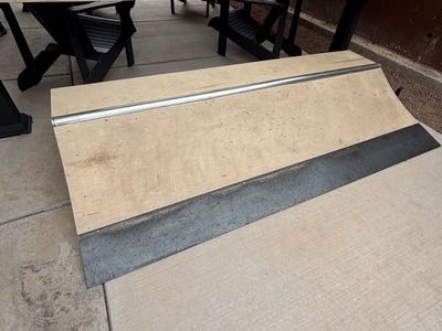 Skate Board Mini Ramp - 8ft Wide