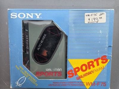 1985 Sony WM-F75 Sports Walkman