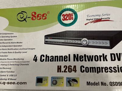 Four Channel Network DVR QSD9004V Security Recorder