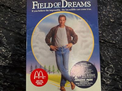 Field of Dreams VHS Tape Sealed Brand New Kevin Costner Movie