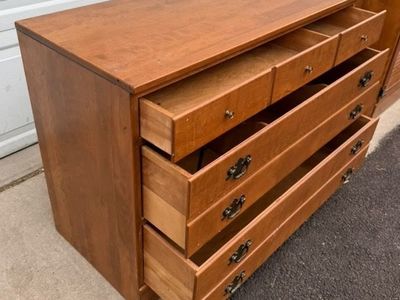 Solid wood dresser