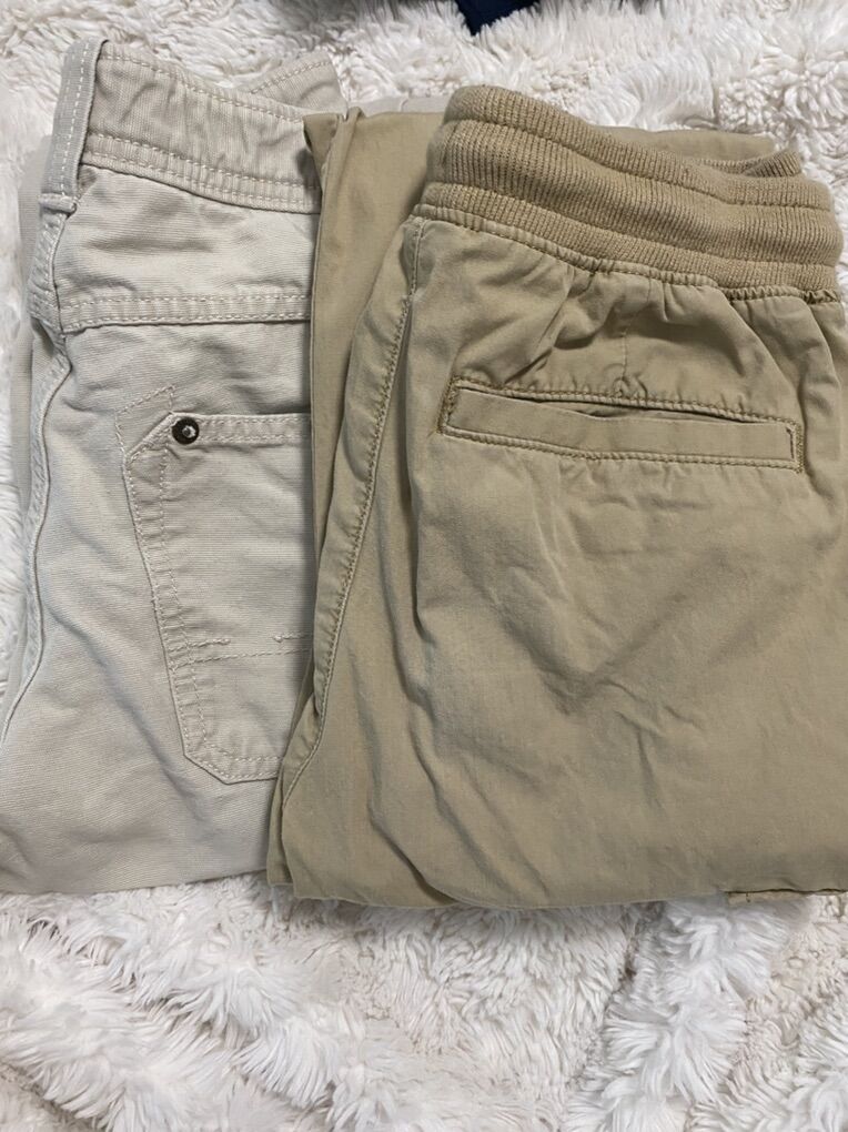 1 pair Khaki Pants School Uniform