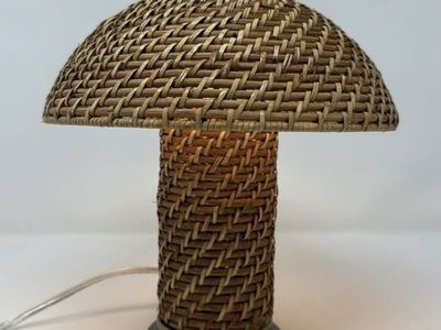 Hearth & Hand With Magnolia Rattan LED Touch Lamp