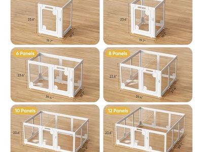 Dog play pen 24” tall.