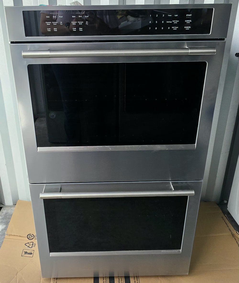 Brand new 30" Double Electric Wall Oven with Convection SelfClean Stainless