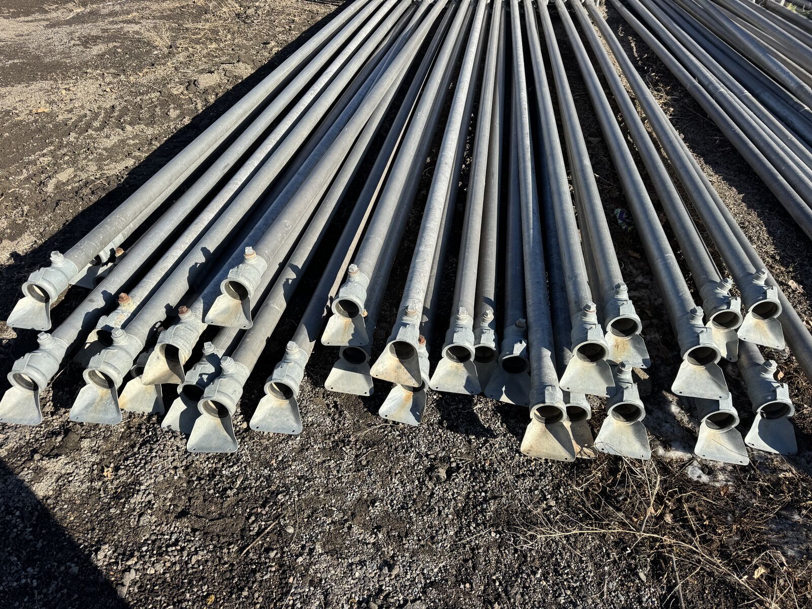 3 inch hook and latch sprinkler pipe.