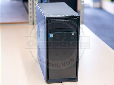 Custom i5-9400 Gamer 800GB SSD 16GB RAM RX 580 Windows 11 Gaming PC Tower