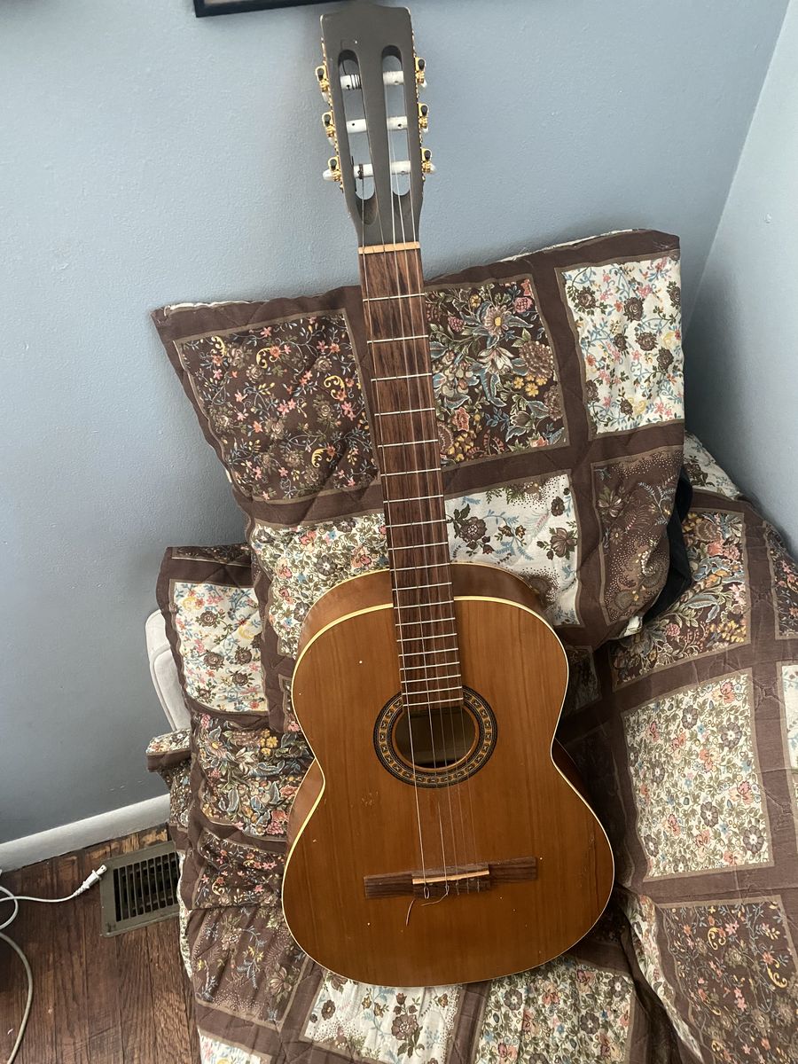 La Patrie handmade classical nylon string guitar