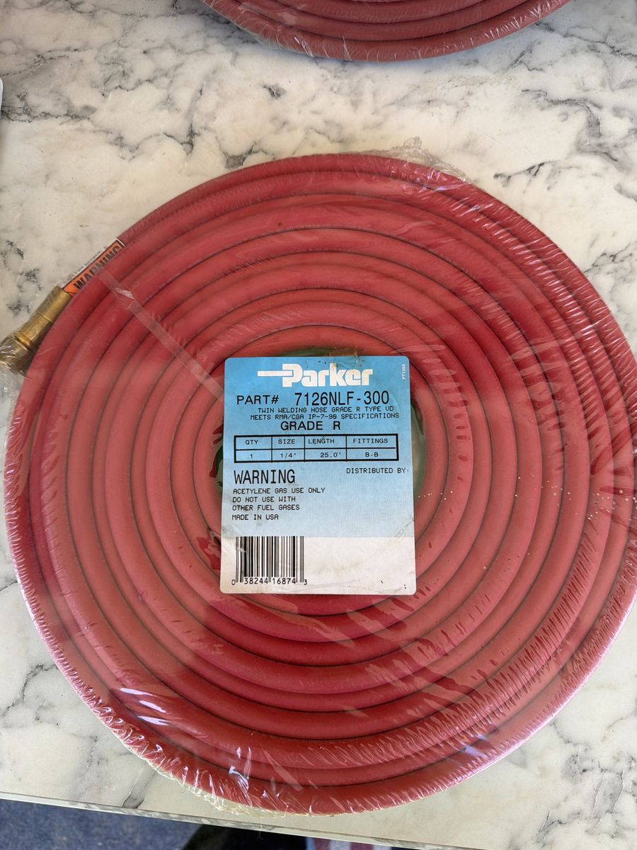 Hose for gas welding