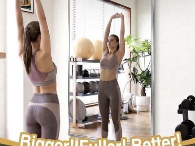 Massive BRIVUE 81" x 41" Full-Length Glassless Mirror – Standing / Wall Leaning