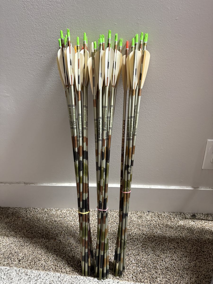 Aluminum shaft arrows (2114) 28”