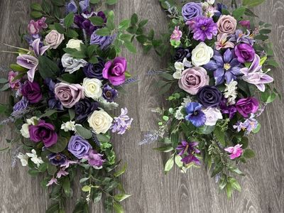 2 piece arch flower set