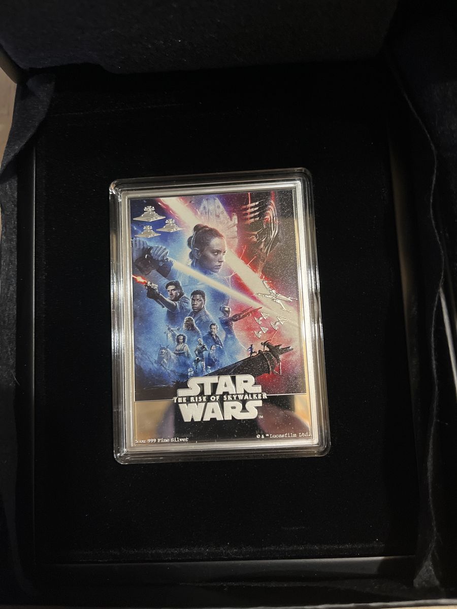 STAR WARS 5 oz Silver Potster Coin