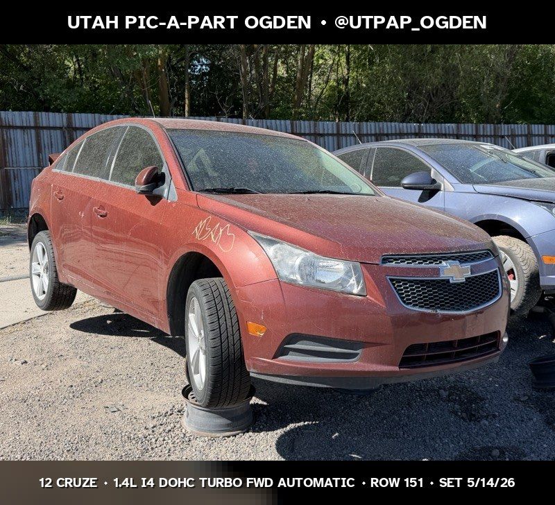 2012 Chevrolet Cruze Parts - UTPAP Ogden