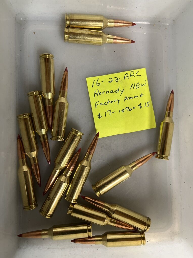 22 ARC Ammo.