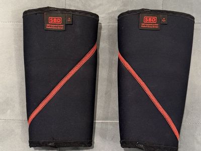 SBD 7mm Knee Sleeves Size M (Pair)