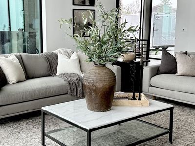 Brand New High End Marble Coffee Table