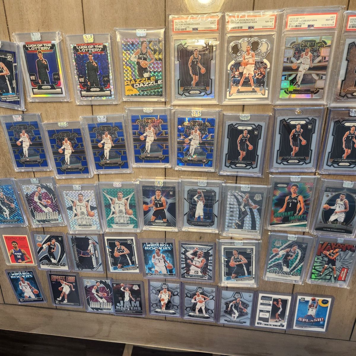 Wemby Rookies (+prizm silver)