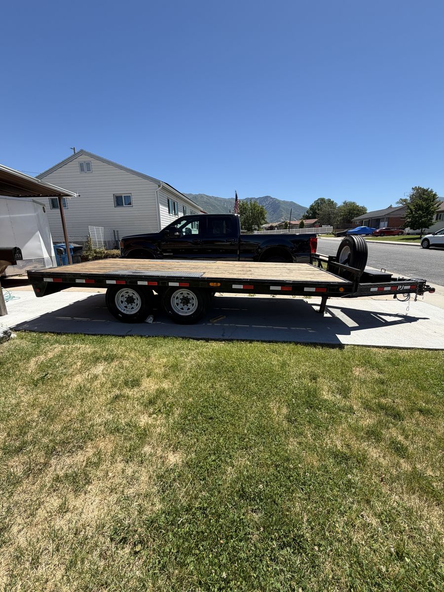 2018 PJ 16' Deckover Trailer – 14,000 GVWR