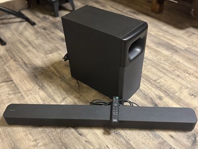 Sony Soundbar with Wireless Subwoofer and Remote
