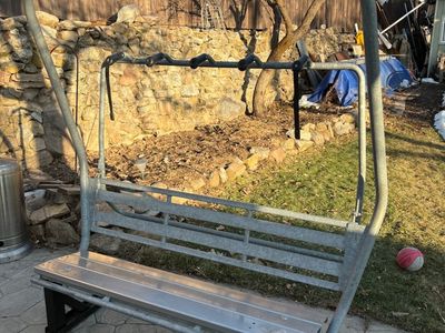 Ski Lift Chair with Stand