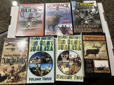 Hunting DVDs and VHS tapes