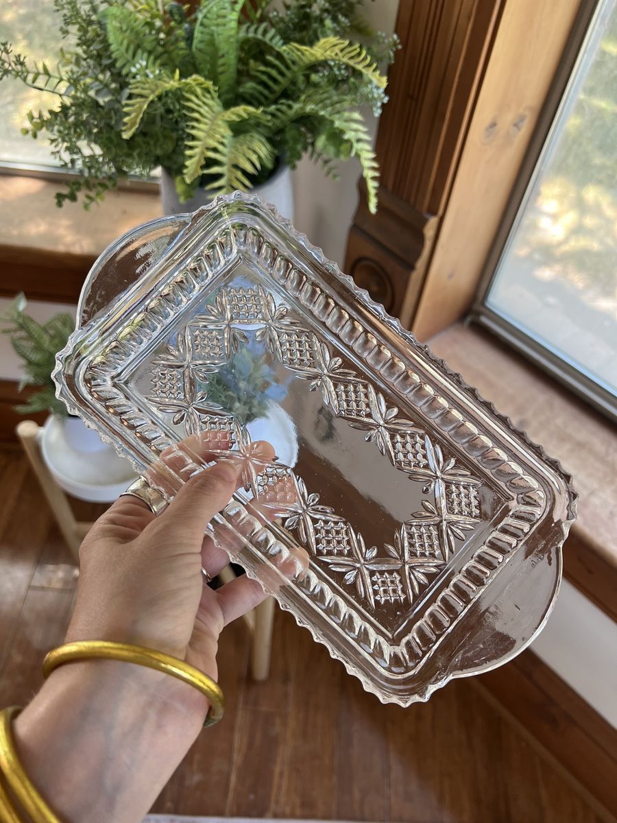 Vintage Glass Dish